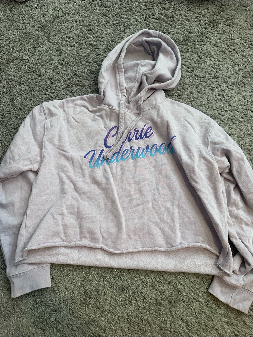 Carrie Underwood Cropped Hoodie